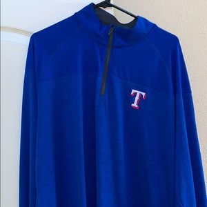 Texas Rangers Under Armour long sleeve pull over